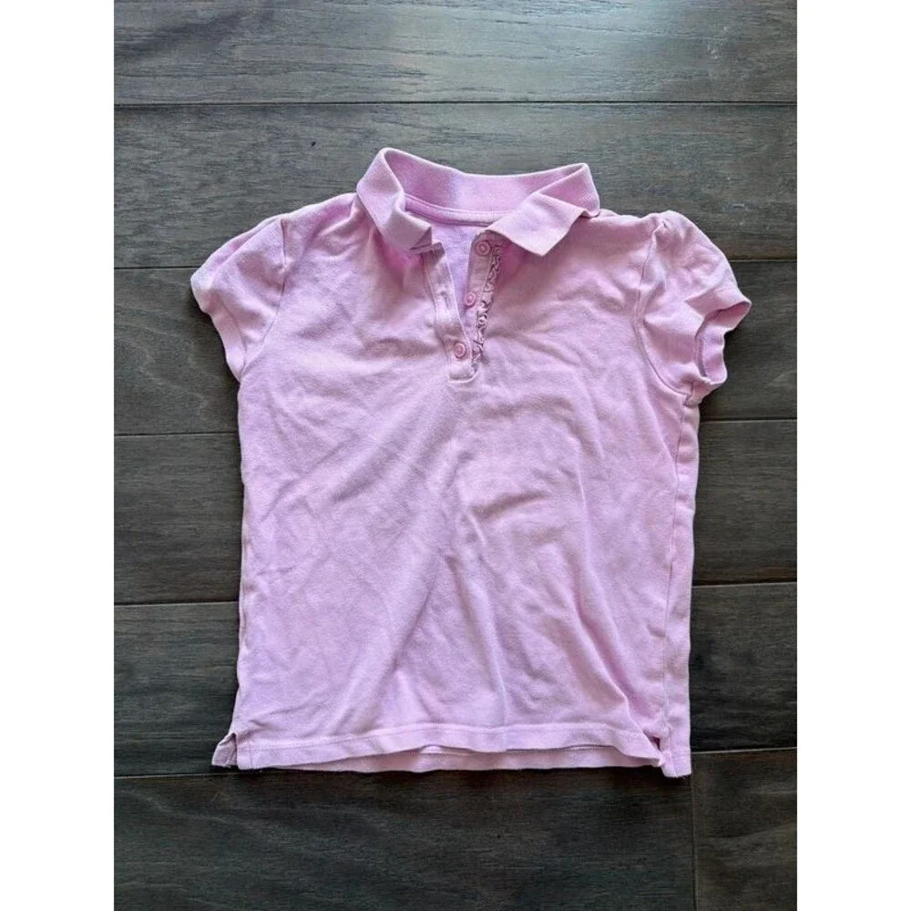 Children’s Place Girls Pink Polo